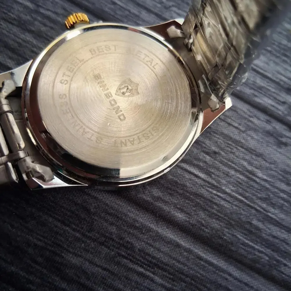 Gold‎ and Silver Men's Watch